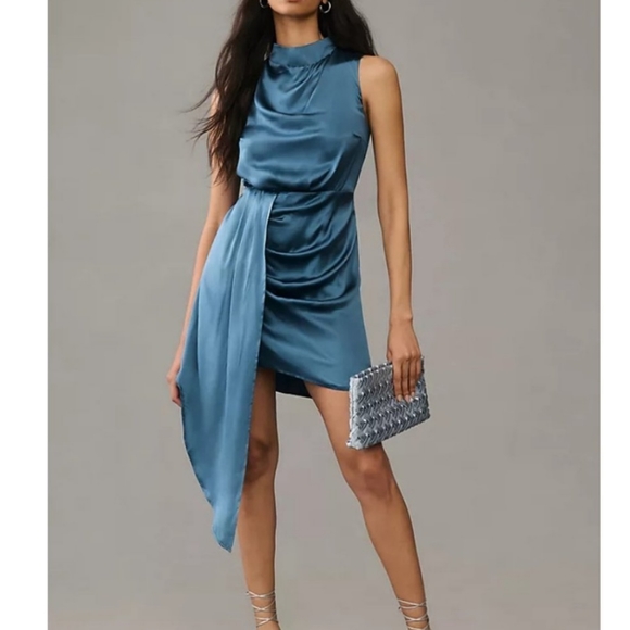 Anthropologie Dresses & Skirts - NWT ANTHRO | Draped Silk Dress
